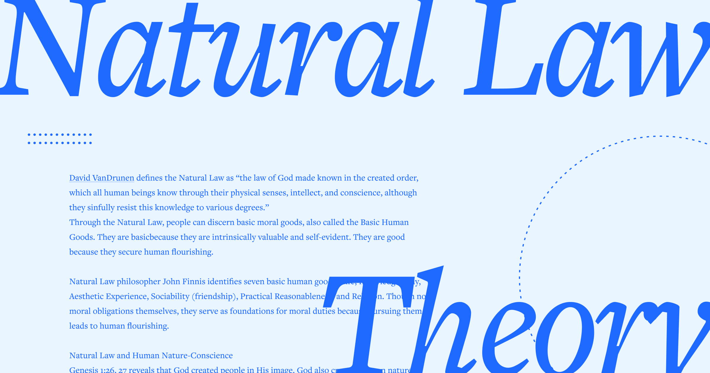 Natural Law Theory: A Case for Objective Morality in a Secular Age