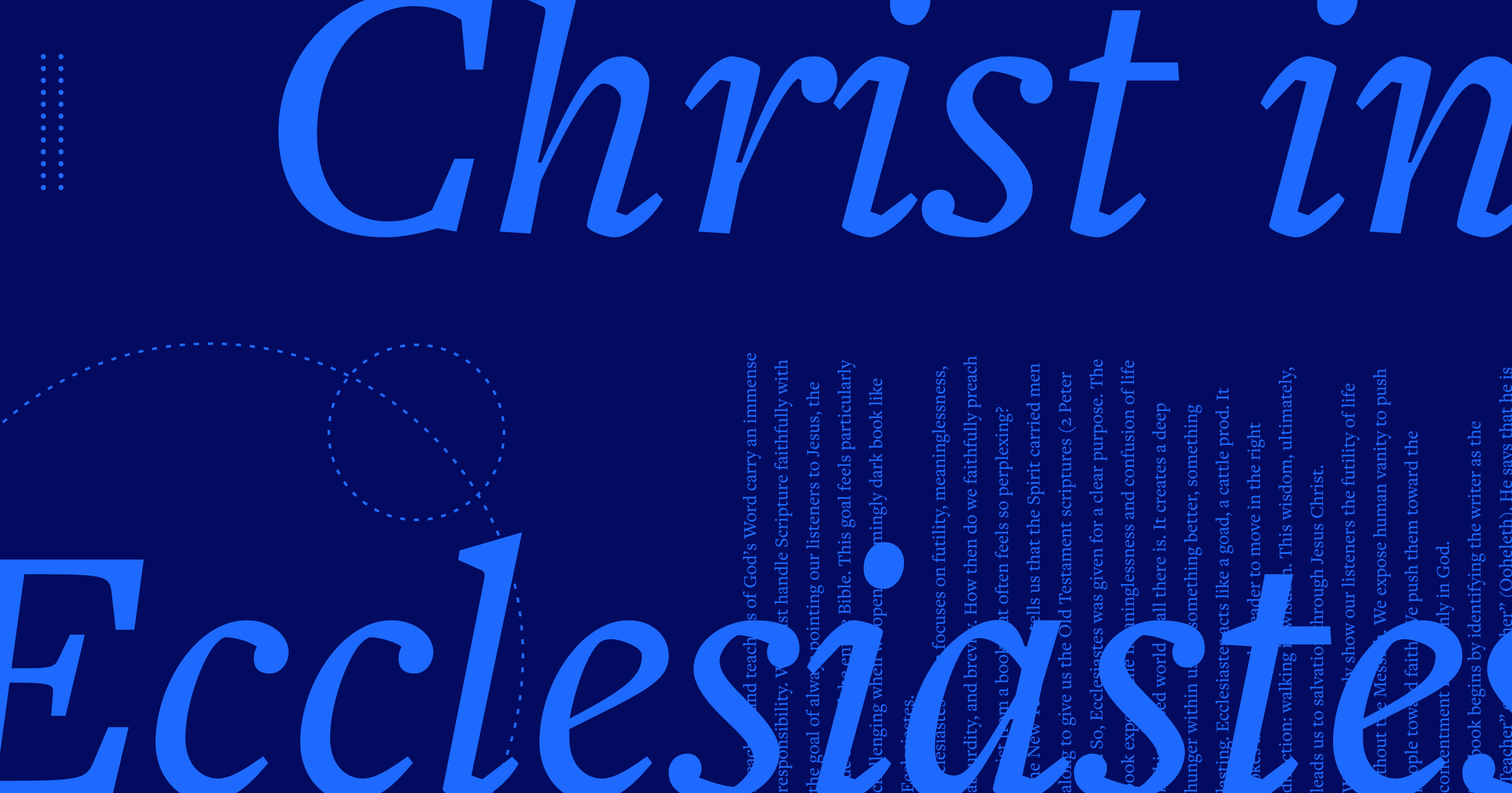 Is Ecclesiastes Messianic? Preaching Christ from the Vantage of Vanity