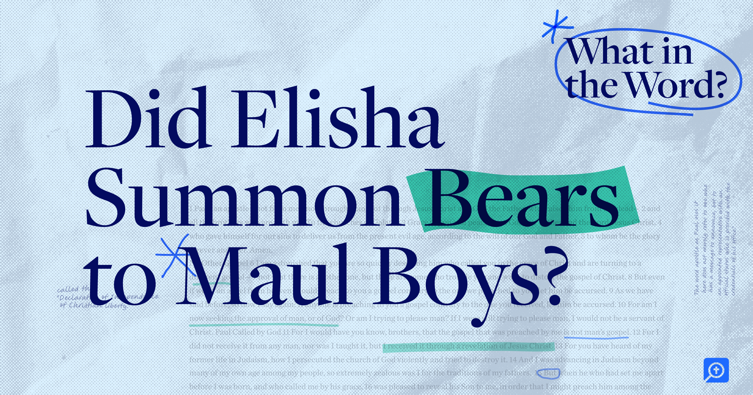 Did Elisha Summon Bears to Maul Boys? | Jonathan Akin on 2 Kings 2:23–24