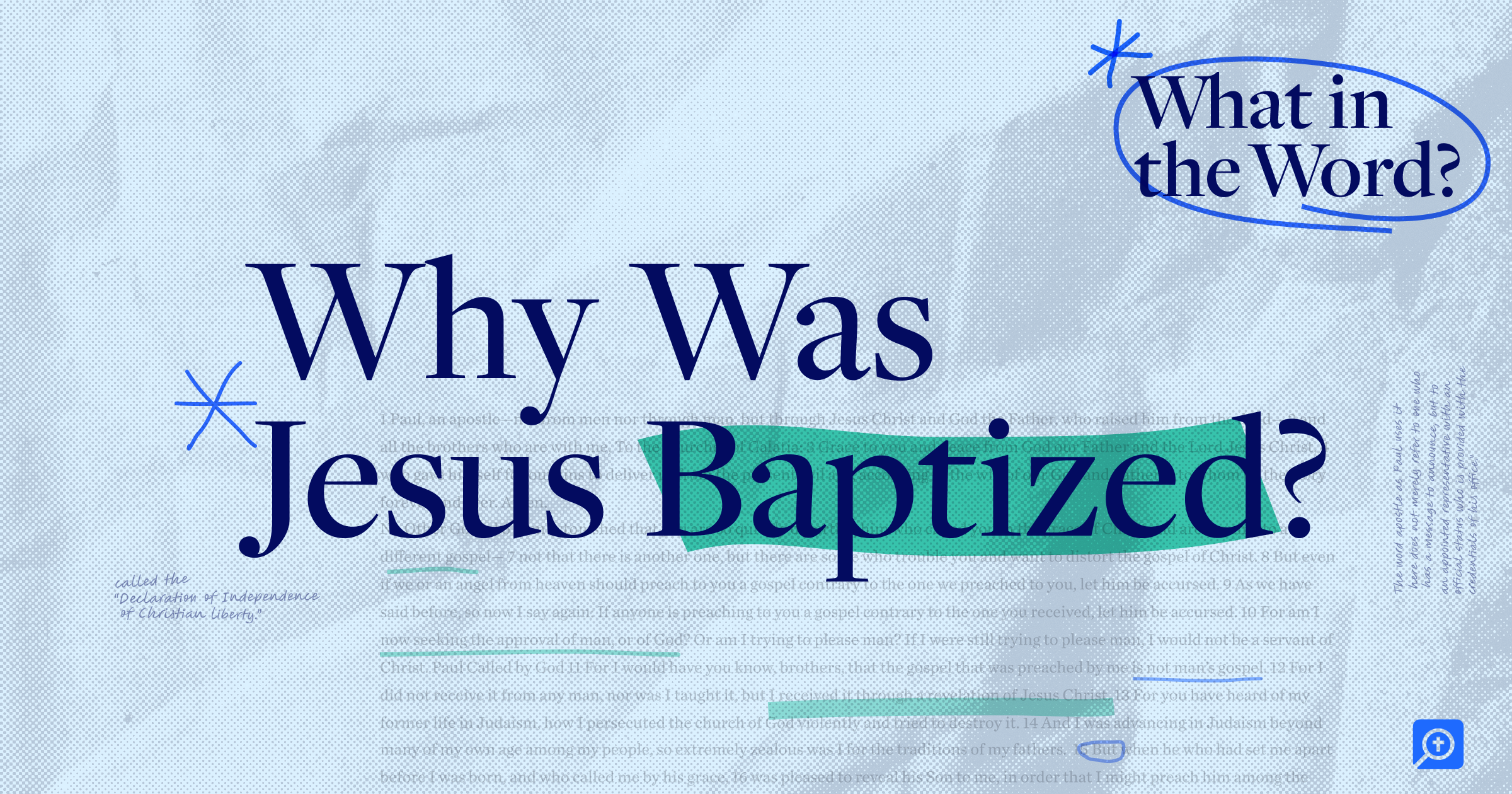 Why Was Jesus Baptized? | Patrick Schreiner on Matthew 3:13–17