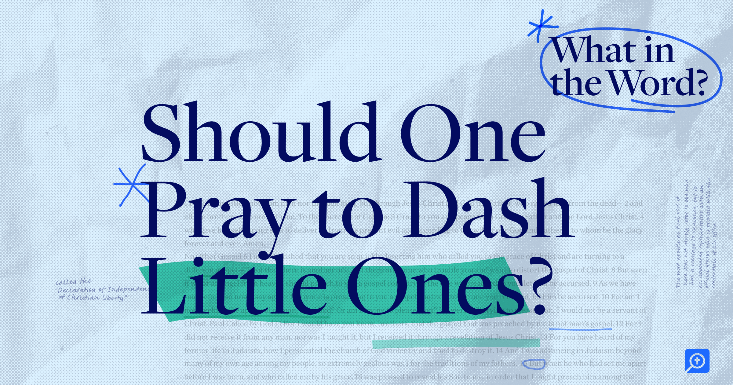 Should One Pray to Dash Little Ones? | Bruce Waltke on Psalm 137:9