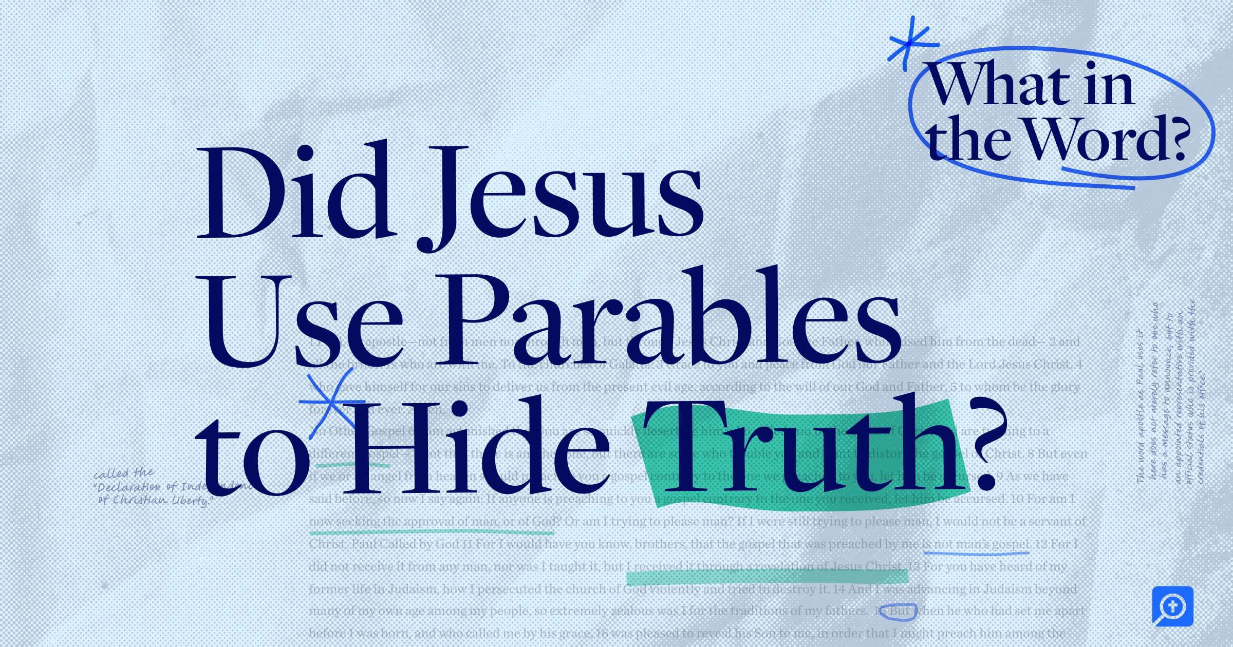 Did Jesus Use Parables to Hide Truth? | Philip Anthony Mitchell on Matthew 13:10–17