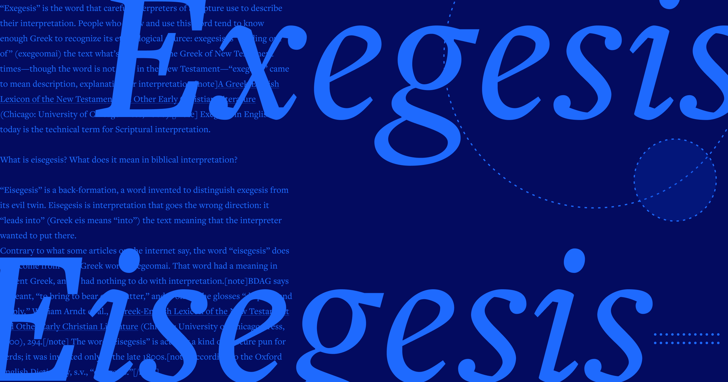 Exegesis vs. Eisegesis: Are You Reading Scripture or Reading into It?