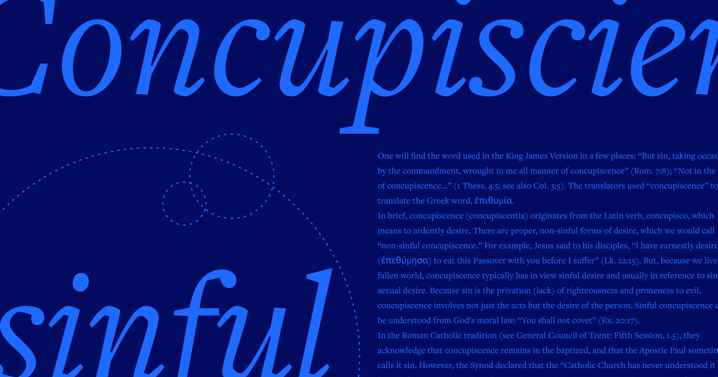 Concupiscence: Are Our Unholy Desires Sinful?